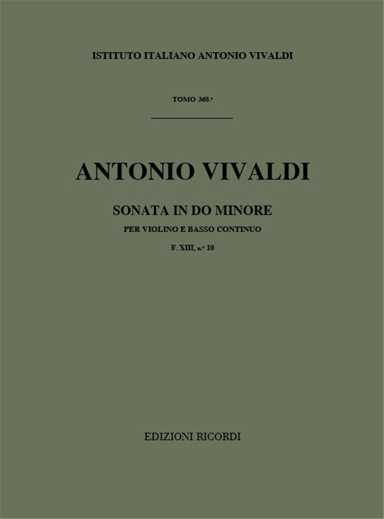 Sonata in Do Minore (c minor) Rv 5